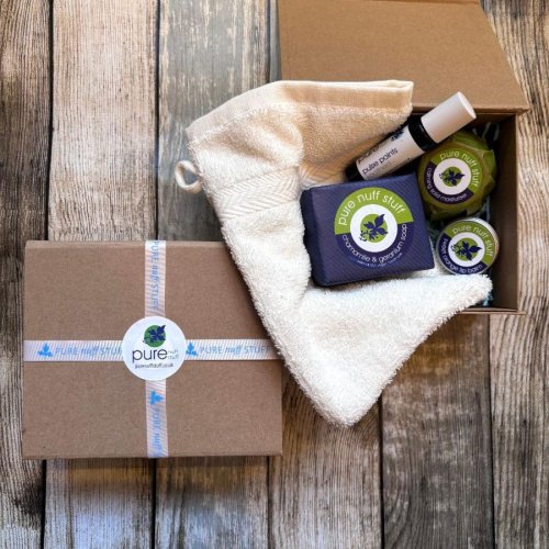 care gift box from pure nuff stuff